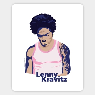 SINGGGER #1 | Lenny Kravitz Sticker